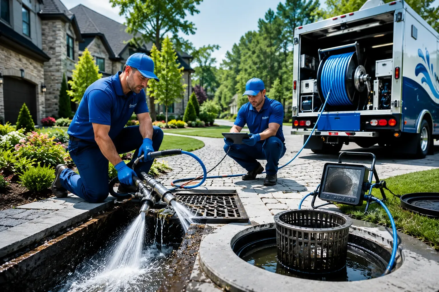 Local outdoor drain cleaning professionals in Collinsville, VA